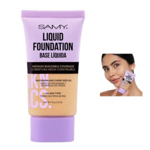 Base Líquida Skinlicious T4 Medium Tan Samy