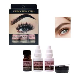 Henna Para Cejas Castaño Claro