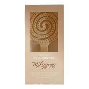 Cepillo Anti-Enredos Beige Milagros