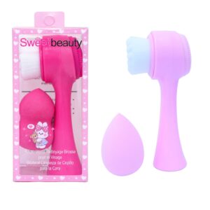 Cepillo Facial y Beauty Blender Sweet Beauty 26379