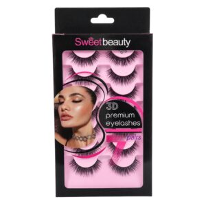 Pestañas Lineales x 7 Sweet Beauty 26372